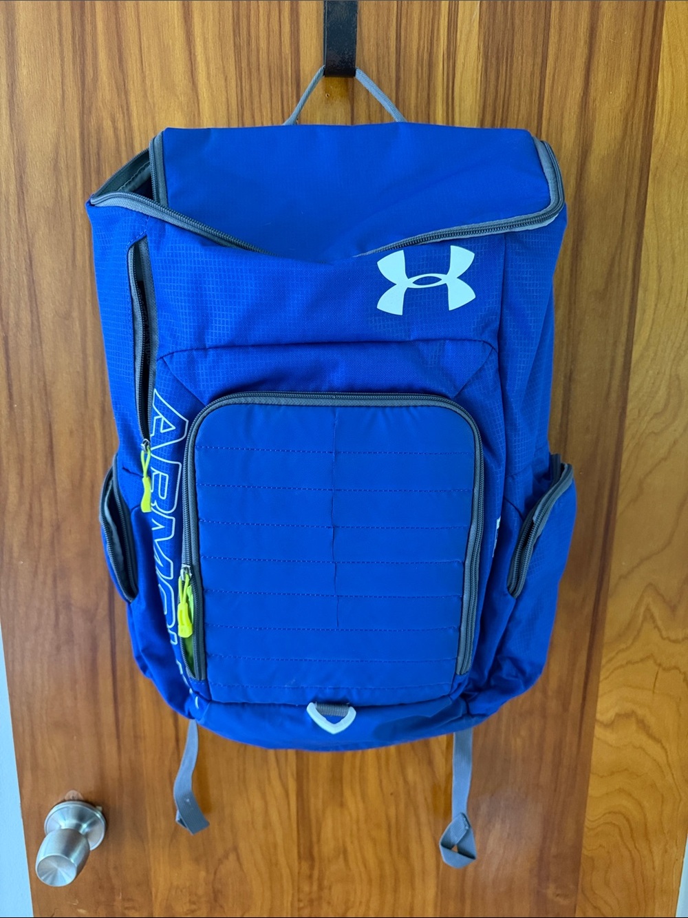 Under Armour Royal Blue Men's Backpack with Gray Trim